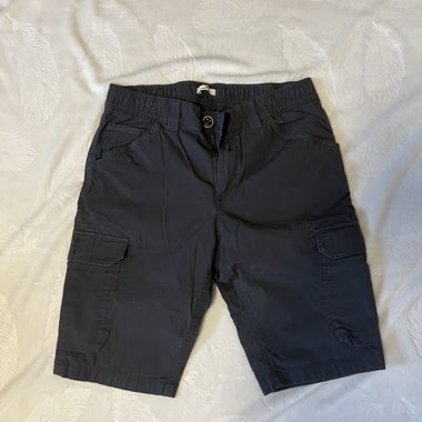 grey cargo shorts