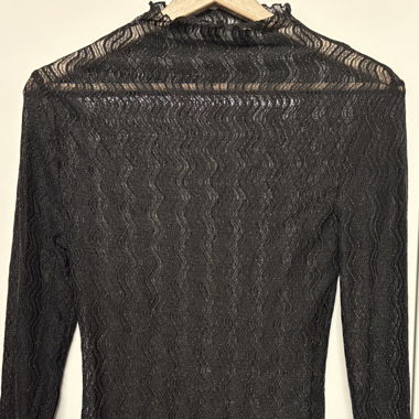 Transparentes glitzer Longsleeve