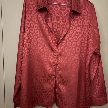 Ensemble détente léopard rose, taille XL/M