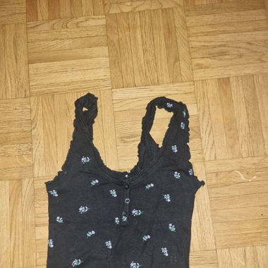 Blumen Crop Top