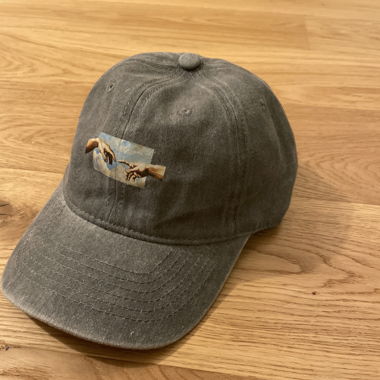 Blau graue Cap 