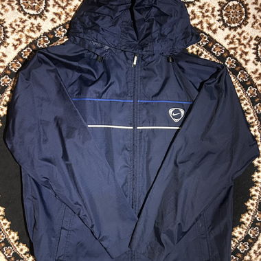 Nike navy windbreaker