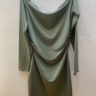 Bershka Kleid khaki EU S Neu 