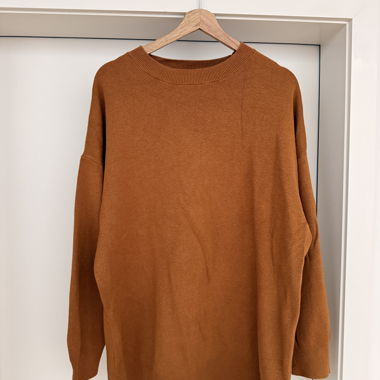 Mango Brown Knit Sweater
