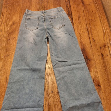 Jeans taille haute 