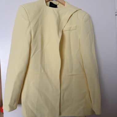 Cream Blazer Jacket