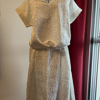 White Suit with Structure