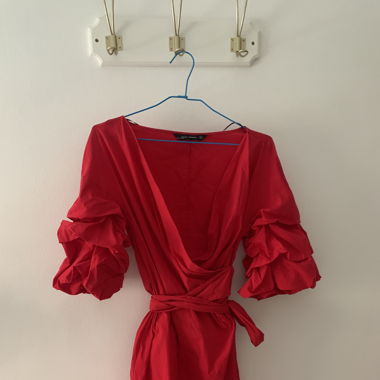 Red dress