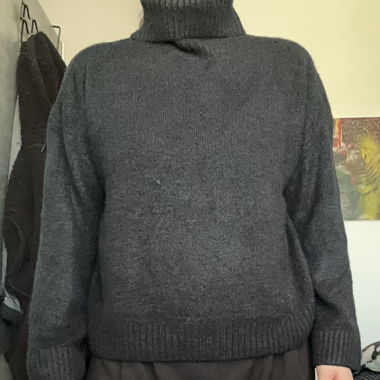 Pull en laine tricoté