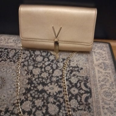 Gold Chain Clutch