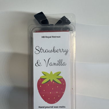 Vanilla & Strawberry wax melt