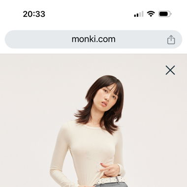 Monki Stoffhose Gr. 50 (XXL)