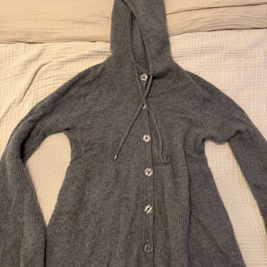 Hoodie in maglia