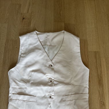 Gilet di colore crema