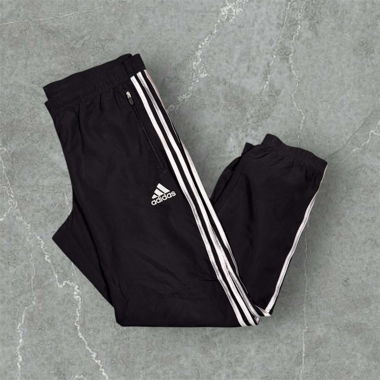 vintage adidas germany DFB trackpants black/white