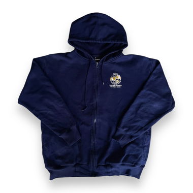 Felpa con Zip Australia Blu Navy