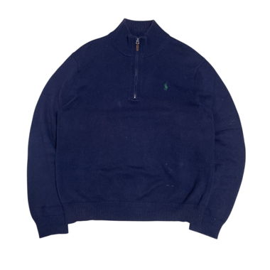 POLO RALPH LAUREN QUARTERZIP NAVY