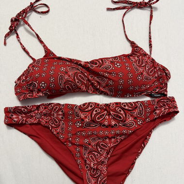 Tezenis Bikini rot Paisley