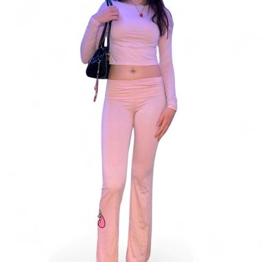 pink 2 piece set