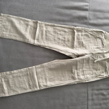Pantalon cargo en lin pour enfants