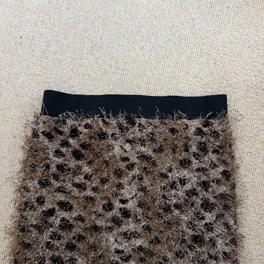 cheetah print skirt