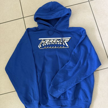 Felpa Thrasher blu