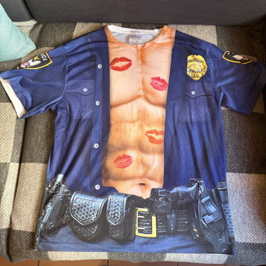 Polizei Print T-Shirt