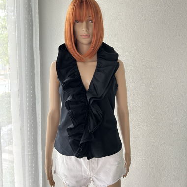Ralph Lauren Volant-Bluse