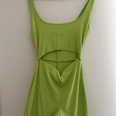 Neon grüner Romper