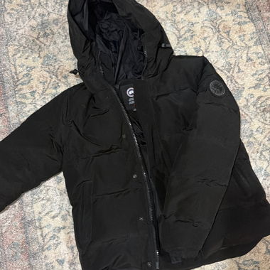 Black Canada Goose Parka