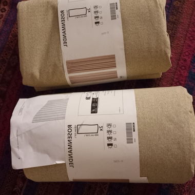 Vorhang beige