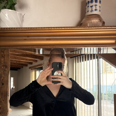 Pull/chemise type velours 