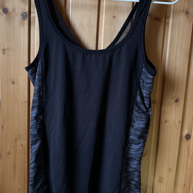 Canotta sportiva Crivit nera taglia S