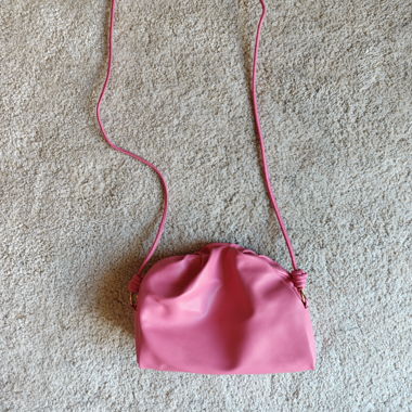 Borsa a tracolla rosa