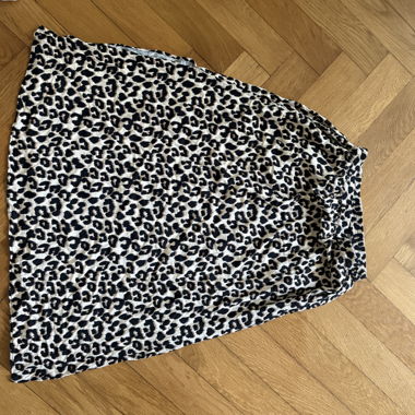 Leopard Print Skirt