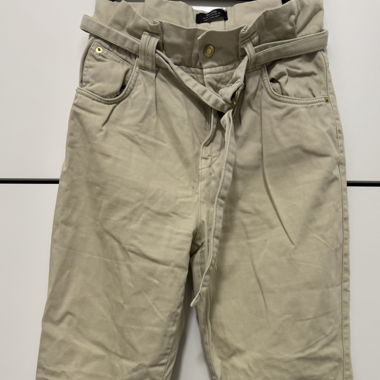 Pantalon beige large 