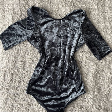Body in velluto Topshop