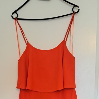 New Look Latzhose 38M orange