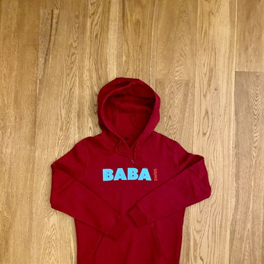BABA Hoodie ruby