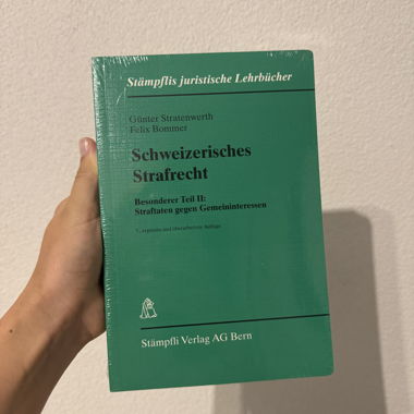 Schweizerisches Strafrecht - besonderer Teil Bd. 2