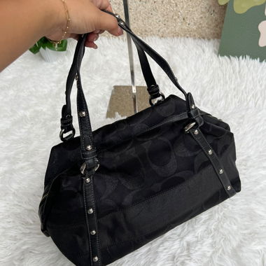 Coach Handtasche Schwarz, small-medium
