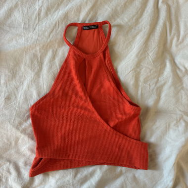 Red Swimmer-Back Top
