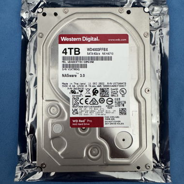 WD Red Pro 4TB HDD