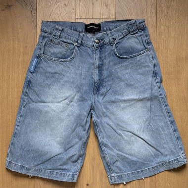Jeansshorts coldculture con stampa, taglia M