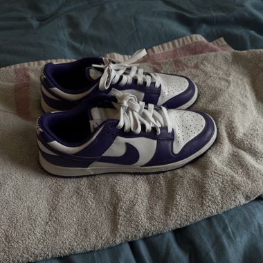 Nike Dunk Low “Championship Court Purple” like-new