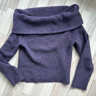 Lilac Knit Sweater Gr. S
