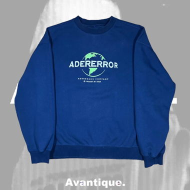 Ader Error Universal Sweatshirt Blue 