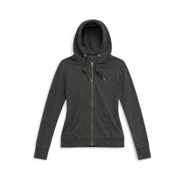 DARK GREY ZIP HOODIE