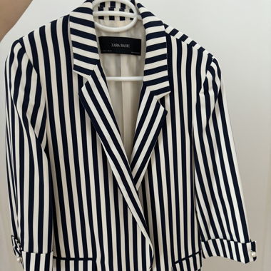 gestreifter Zara blazer