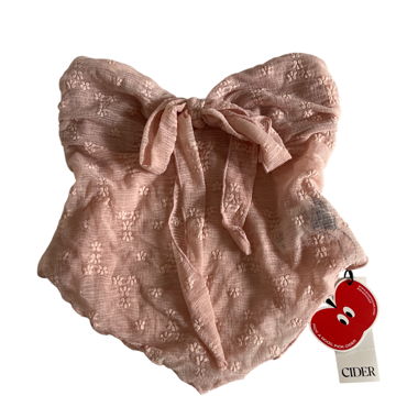 Haut bandeau rose